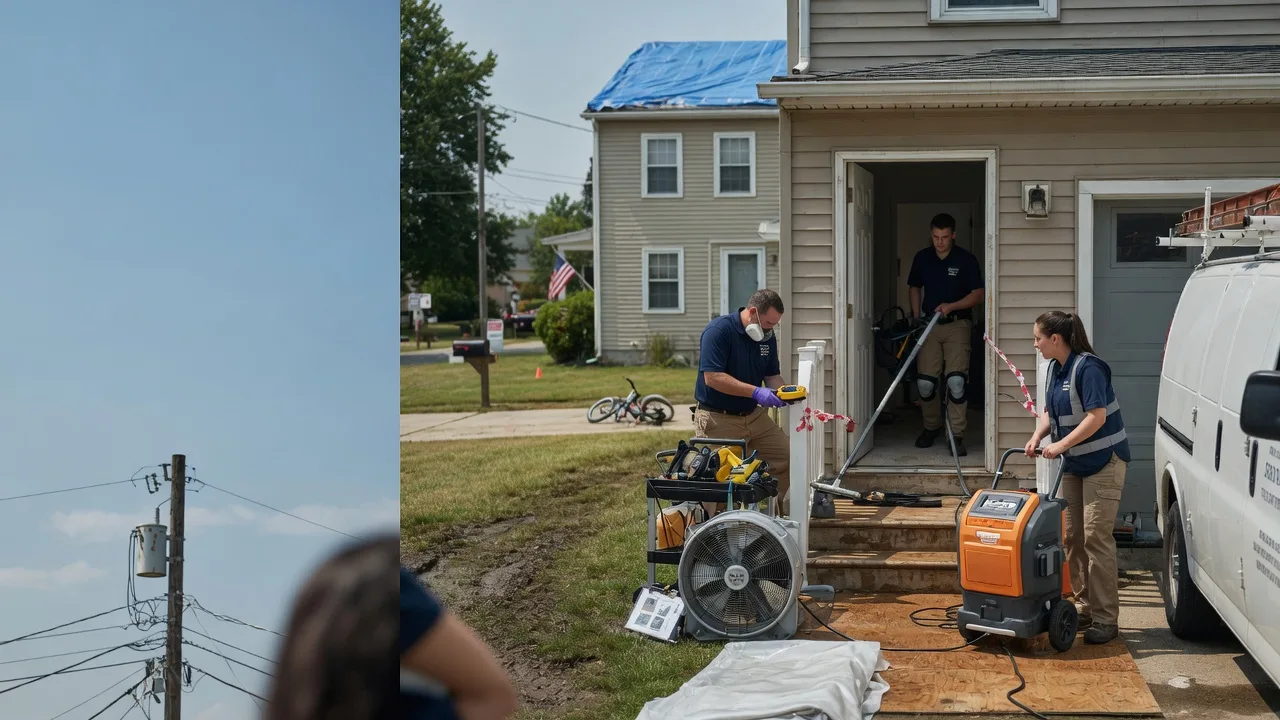 Water Damage Repair in Peachland, NC near me